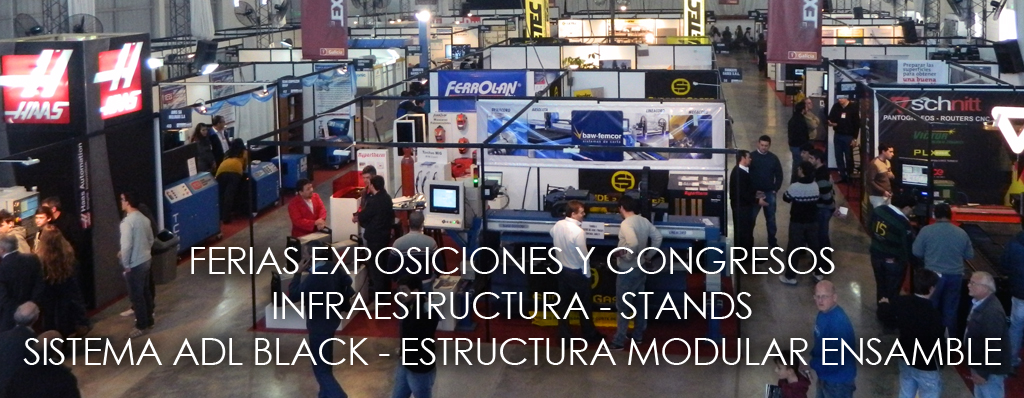 Servicios integrales para expositores y organizadores de Ferias y Congresos | Estructura Modular Ensamble